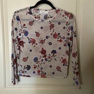 Women’s mesh crop top